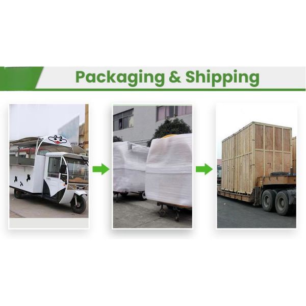 Food Processing 3 Wheel Ape Tuk Tuk Barbecue Motorcycle Cook Trailer
