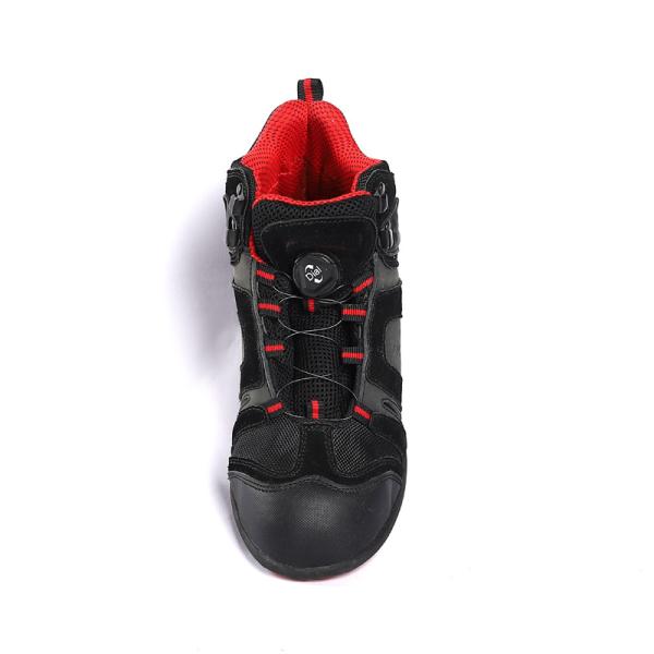 Men'S Industry Safety Boots Shoes Middle Gang Steel Toe Steel Plate Boots