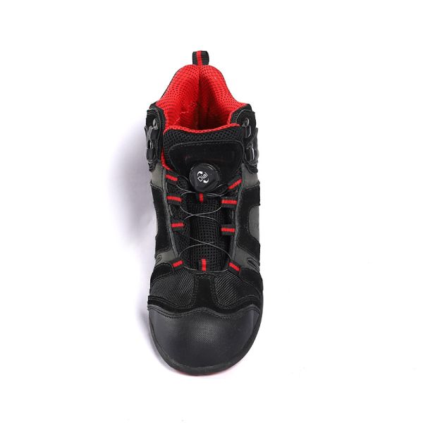 Men'S Industry Safety Boots Shoes Middle Gang Steel Toe Steel Plate Boots