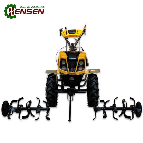 10 HP Mini Tiller Agrícola 80cm-135cm Largura Mini Tiller Diesel
