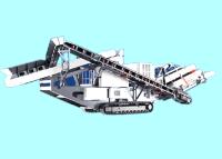 tratamento de desperdício móvel de alimentação da estação de triturador de 120t/H 500mm
