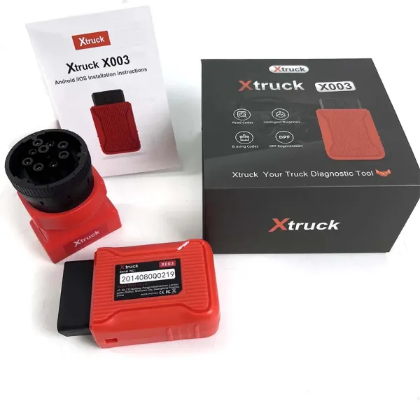 Xtruck X003 Bluetooth Connection 3-in-1 Truck Diagnostic System For Vol-vo/Sca-nia/Cum-mins