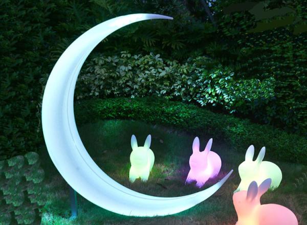 LED Moon Light 2M Outdoor Lighting Chair Square decoration Remote Control Can Be Customized