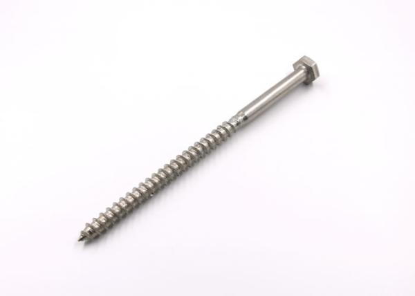 Stainless Steel Hex Head Wood Screws A2 DIN571 For Interior Decoration