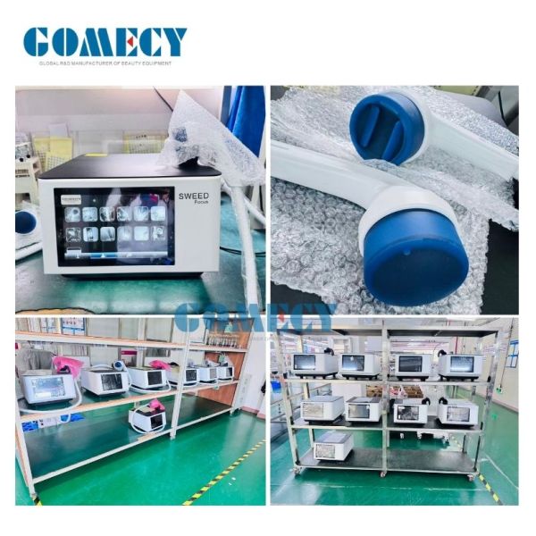 Gomecy Focus Shockwave Therapy Soft Type Shockwave Extracorporeal Shock Wave Therapy Machine