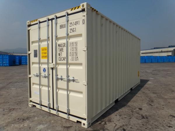 20' X 8' X 9'6 Standard ISO Container All Spa - H 1 Pair Of Forklift Pocket