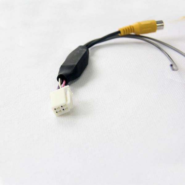 Eleteck RCA Connector Mazda Wiring Harness 4 Pin Male Black