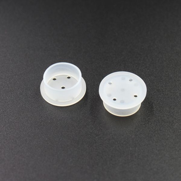 Bouchon respirable vigoureux non-toxique de silicone, chapeaux imperméables de dispositif trembleur de sel et de poivre