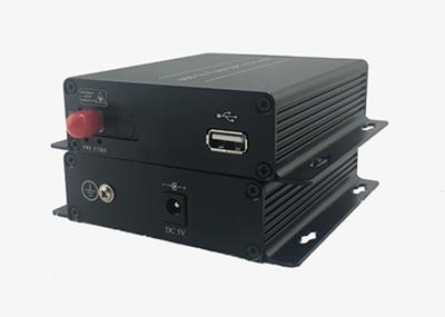 Plug And Play 4 Port USB 2.0 250M Fiber Optic Extender