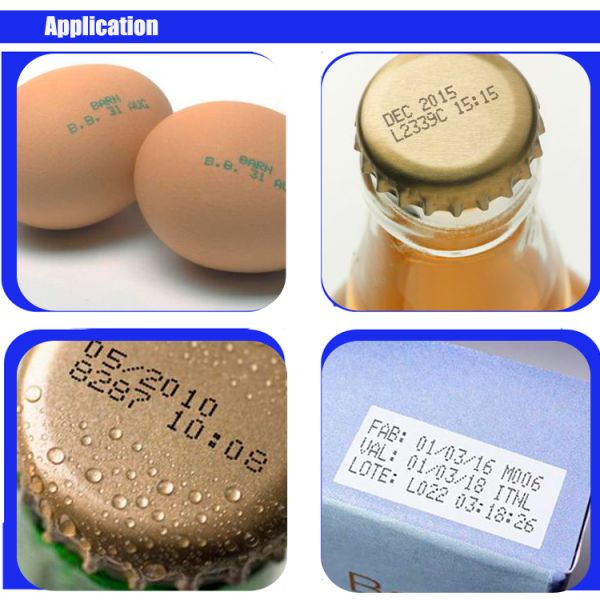 Small Character 1-4 Lines Industrial Inkjet Printer For Packaging With CE