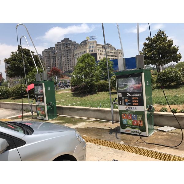 Оборудование монетной автомойки с общей мощностью 5,5 кВт, двухфазное напряжение