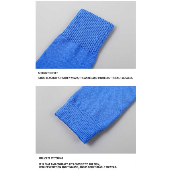 Men's Sport Compression Socks Solid Pattern Comfortable and Breathable Athletic Socks