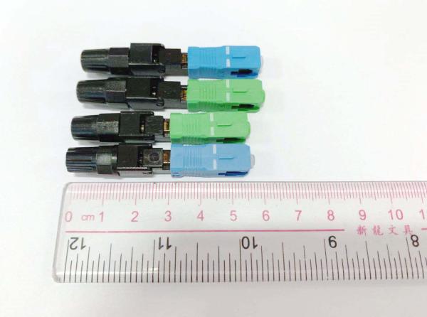 SC Fiber Optic Fast Connector Field assembly connector Quick assemble connector Mechanical connector