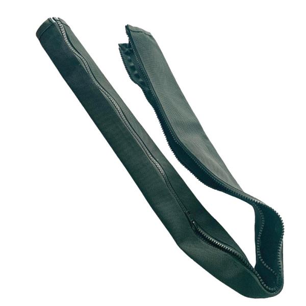 Zippered Textile Sleeves Nylon Fabric Wire Protection Tubing Cable Sleeving