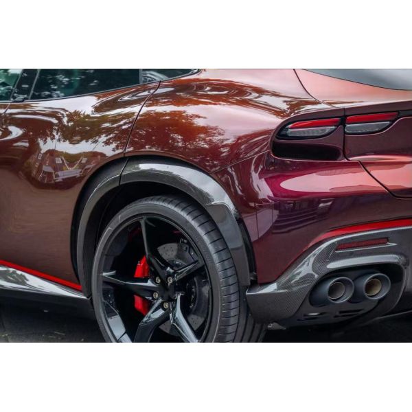OEM Ferrari Purosangue Body Kit Dry Carbon Fiber Body Kits Black