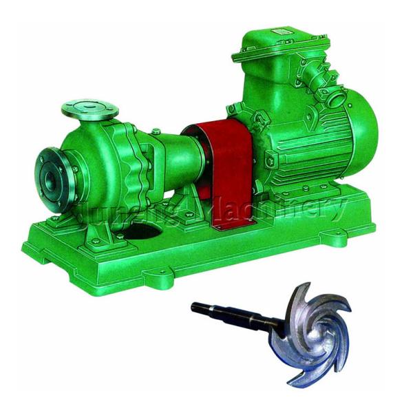 Bomba de óleo comestível de aço inoxidável pequena do produto comestível de bomba centrífuga da série de IHK