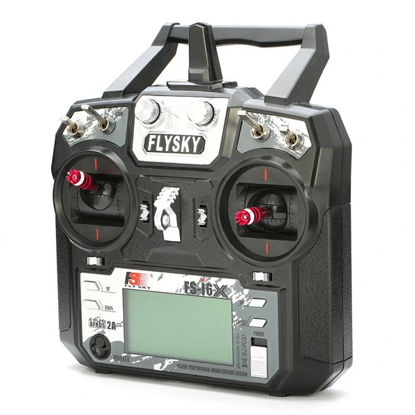 FlySky FS-i6X I6X 10CH 2.4GHz AFHDS 2A RC Radio Transmitter With FS-iAB Receiver For FPV Drone Vehicle Boat Robot