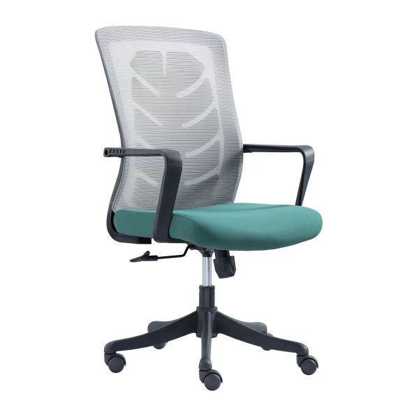 Mesh PP Computer Black Swivel Office Chair With Tilting Low Back