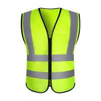 Hola ropa de trabajo amarilla rosada para mujer de la seguridad del camino de Vis Safety Vest Orange 5xl