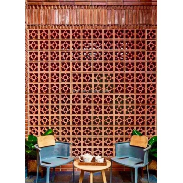 1100N Resistencia a la compresión ladrillos duraderos de fuego para la brisa Diseño de cercas de ladrillos de cemento