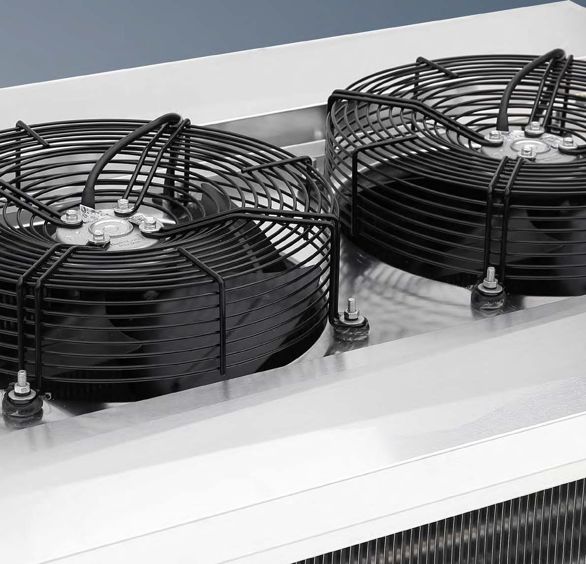 Dos evaporadores duplos da sala fresca da descarga do teto anti corrosão