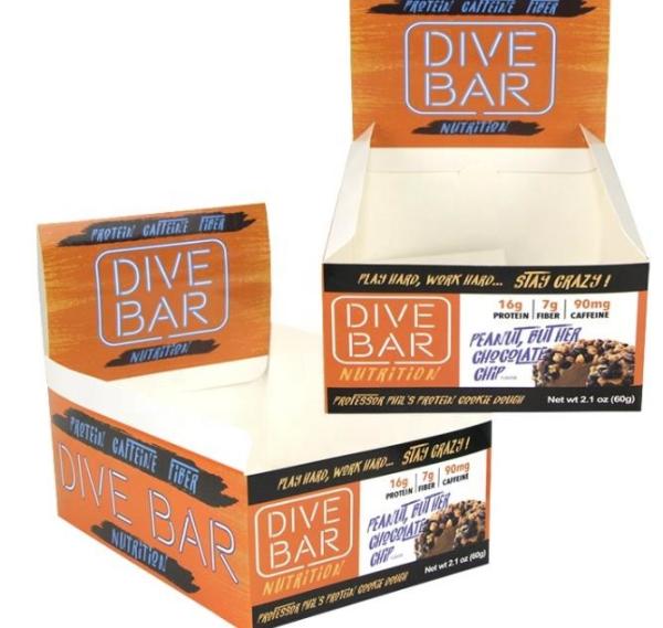 Varnish UV FSC Foldable Cardboard Gift Boxes Recycled Energy Protein Bar CMYK