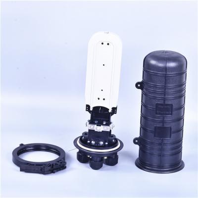 Vertical do fechamento da tala da fibra ótica de 48 núcleos/tipo calor da abóbada - estrutura shrinkable