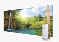 impressora vertical Intelligent Lift da parede da máquina 3d da pintura de parede dos trilhos de 5m
