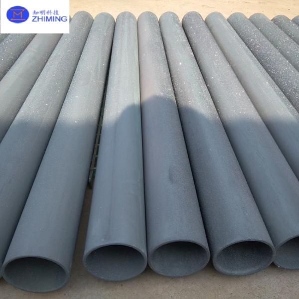 Industrial SiC Vertical Furnace Tube High Thermal Conductivity & Corrosion Resistant