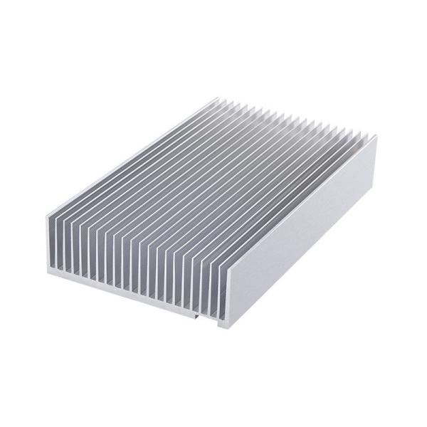 High Precision Aluminium Extrusion Profile Heat Sink Extruder Line 6060 ISO 9000