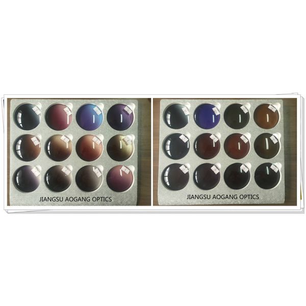 1.499 CR39 Uncoated Prescription Sunglass Lenses For Eye Protecting UV Protection