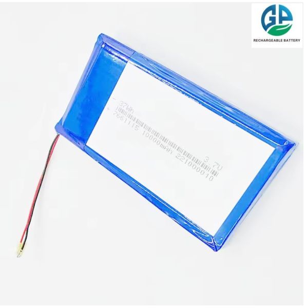 30C High Discharge Rate 10000mAh Li Polymer Battery 7661115 Model Rechargeable Lithium Polymer Battery for iPhone