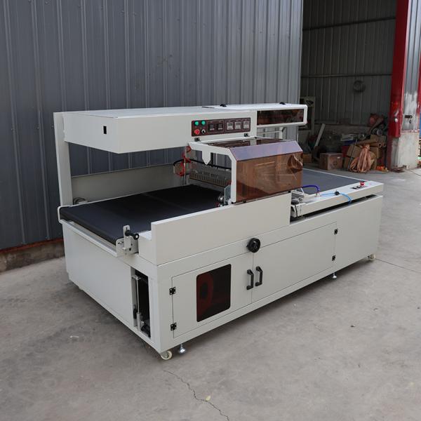 Stainless Steel Plastic Wrap Packaging Machine Pneumatic Shrink Packing Machine
