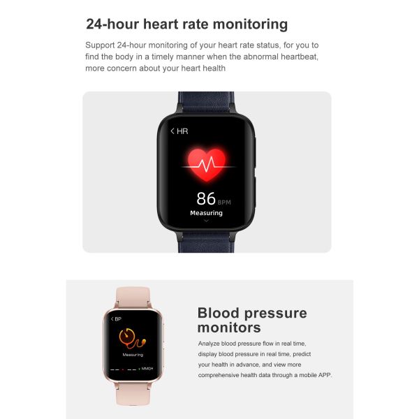 1,78 дозор здорового спорта тарифа сердца дюйма 420*485 ECG Mp3 умный