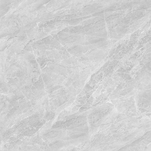 Polished Marble Look Porcelain Tile Glazed 600x600mm 12