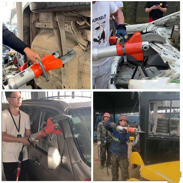 Fire Equipment Emergency Rescue Tools DC18V Portable Hydraulic Metal Cutting Shears