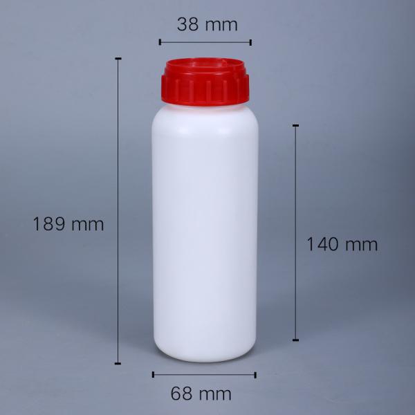 Garrafa de plástico HDPE com tampa de vedação para solventes químicos Embalagens Outra agricultura