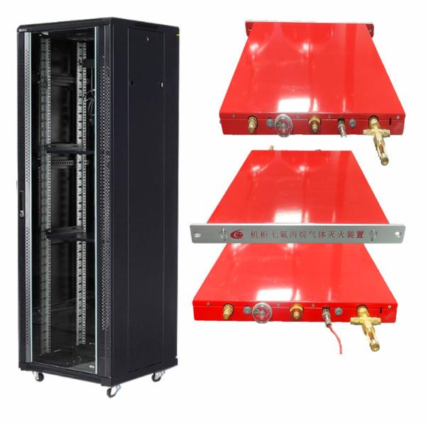 2U Red Automatic Fire Suppressor Alta Durabilidade Para Indústria