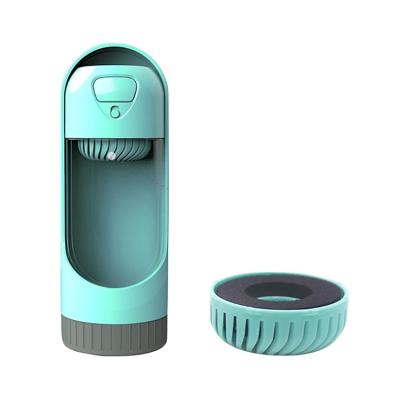 Garrafa de água portátil exterior do curso para o copo da água do ANIMAL DE ESTIMAÇÃO dos cães com filtro 236g