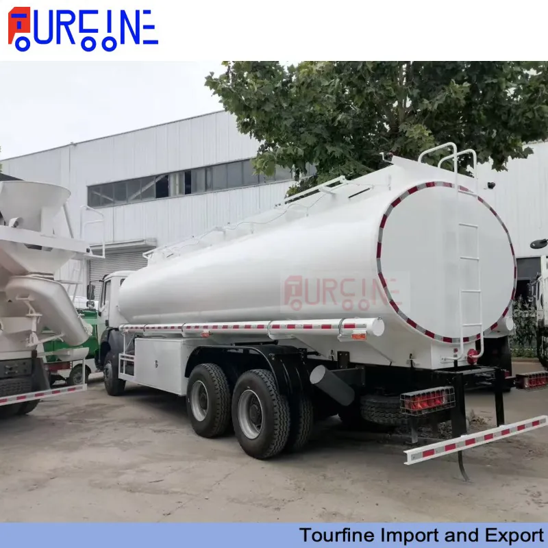 DRC Africa Beiben 10 Wheel Fuel Tank Truck with 20000L Capacity