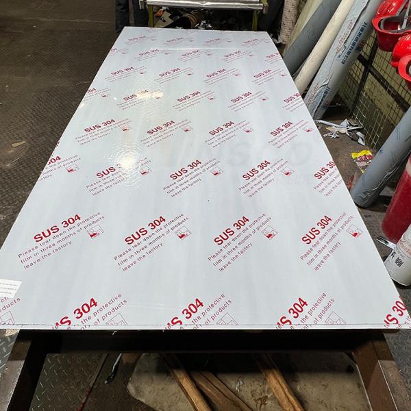 Brushed Hairline Stainless Steel Sheet 5x10ft AISI 201 304 316 Champagne Gold