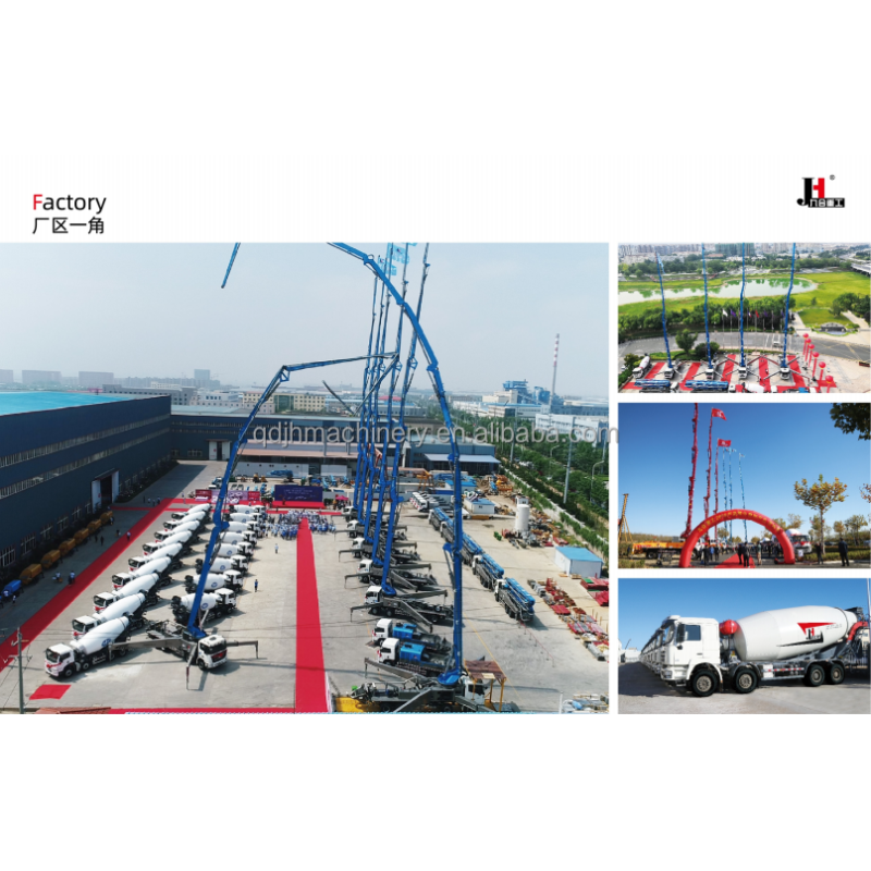 Sinotruk HOWO And Shanmac 30m 38m 48m 52m 56m 58m 63m 70m Mobile Concrete Pumps Truck Truck Mounted Concrete Pump