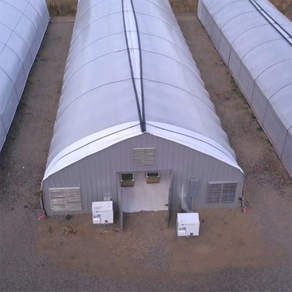 Portable Hot Dip Galvanized Steel Auto Light Dep Greenhouse For Herb
