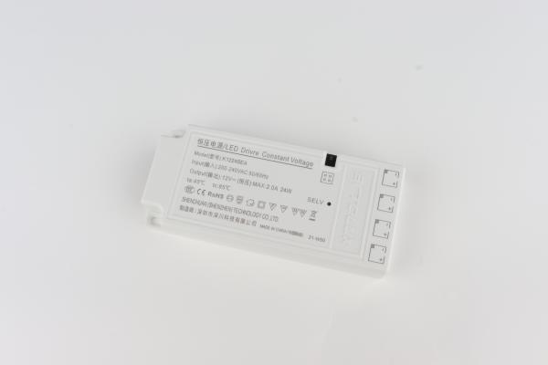 24W 12V Smart Power Supply Ultra Thin Constant Voltage LED Driver For Switching