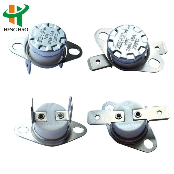 Protector de temperatura KSD301 KSD301 Comutador de temperatura do termostato 250V10A