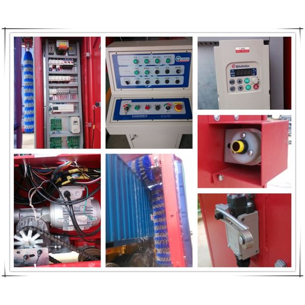 Станция для стирки автобусов с высоким давлением воды и чисткой щеткой