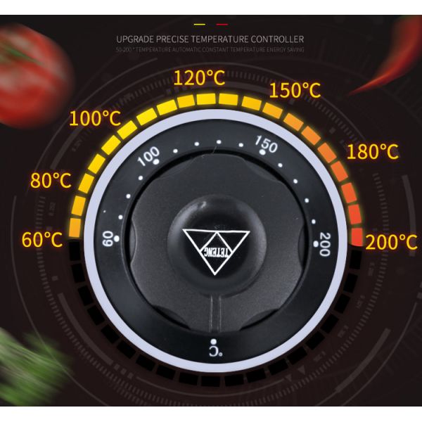 Способ нагрева Электрическое нагревающее трубопроводное нагревание 6L 1 резервуар Глубокая жарка с корзинами