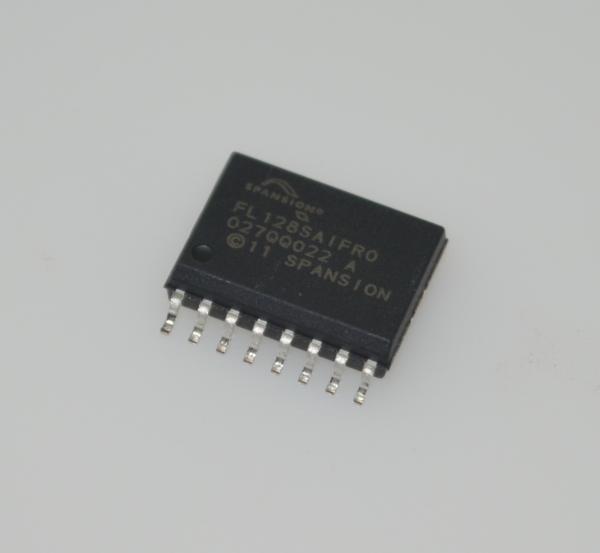 S25FL128SAGMFIR01 128Mb SPI NOR Flash 104MHz Clock 100K Erase Cycles 20-Year Data Retention 2.7-3.6V SOIC-16 -40°C to +85°C