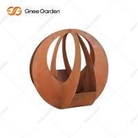 A annoncé la preuve de corrosion anti-vieillissement de grand en métal pot irrégulier de planteur