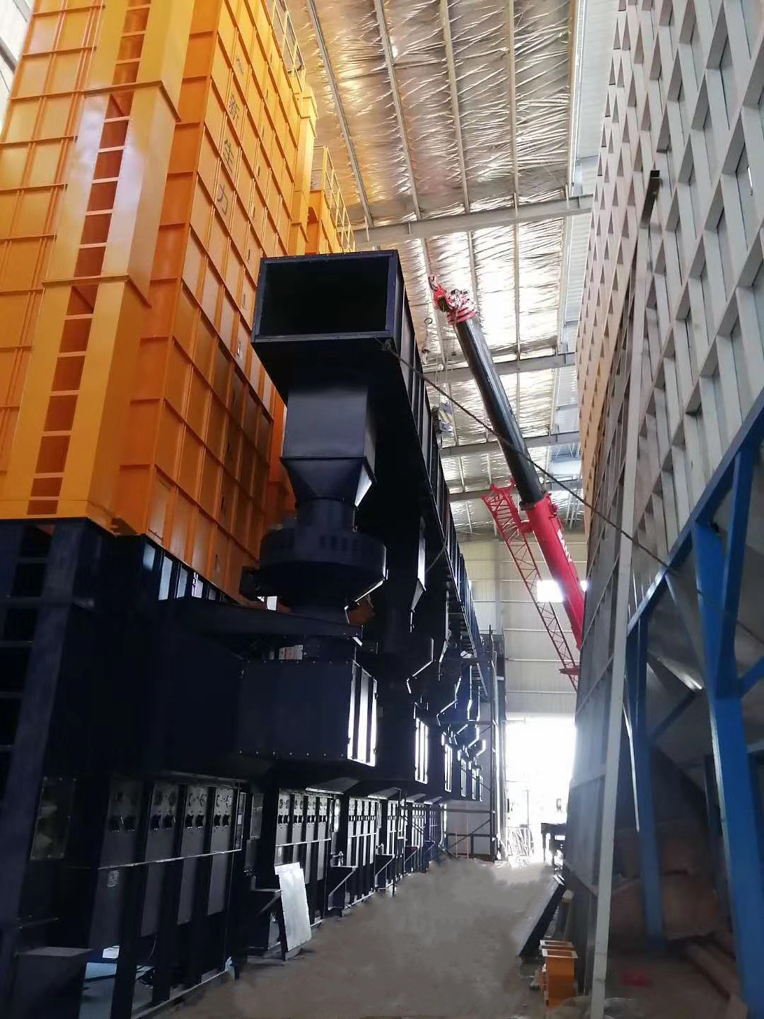 30 тонн 21.7kw возвышаются коррозионная устойчивость нержавеющей стали машины для просушки маиса